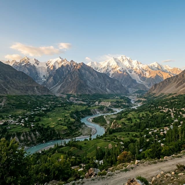 Karakoram mountain range, Gilgit-Baltistan
